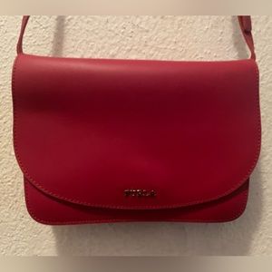 Furla Red Crossbody Purse
